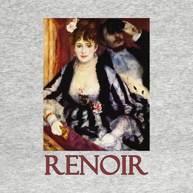 La Loge by Pierre-Auguste Renoir by Naves